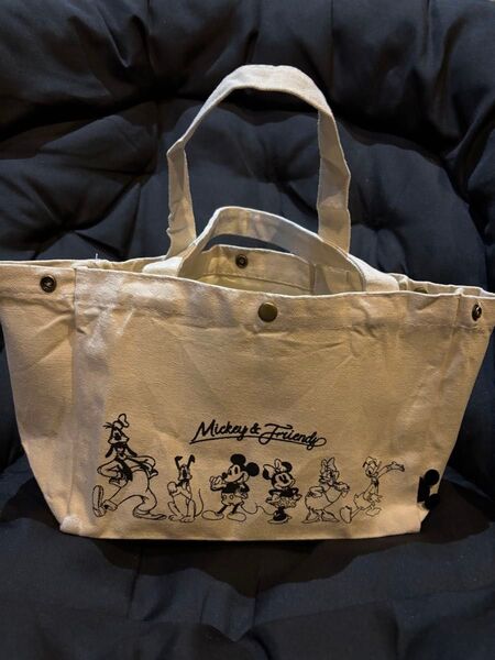 ディズニー トートバッグ 帆布