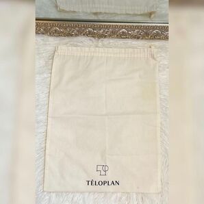 teloplan 大きめ巾着ポーチ