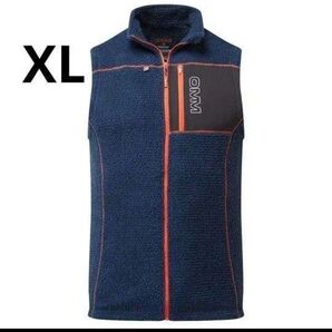OMM CORE ZIPPED VEST コアジップベスト XL ネイビー