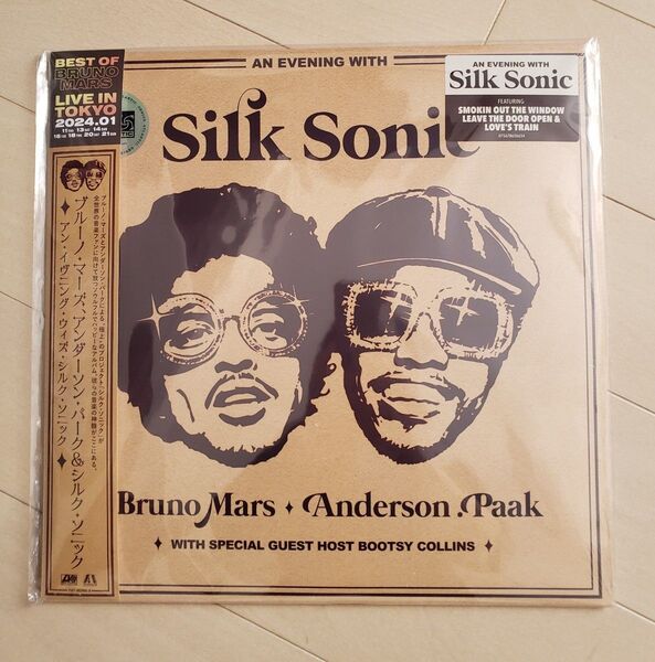 ブルーノマーズ SILK SONIC LPレコード【未開封】 LP レコード 帯付