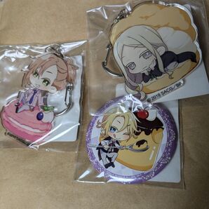 千年百年物語 アクリルキーホルダー 缶バッジ Butlers