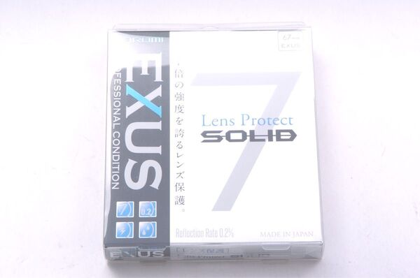 未使用 マルミ光機 MARUMI EXUS レンズプロテクト SOLID 67mm レンズ保護用フィルター 日本製