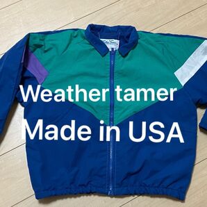 MADE IN USA 古着グリーンジャケット