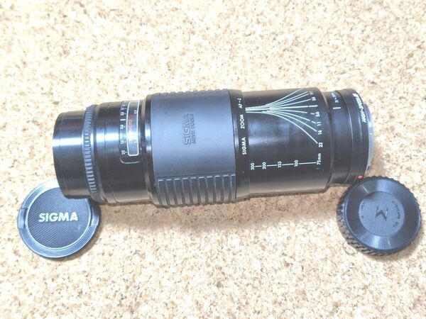 シグマ Σ レンズ HIGH-SPEED AF 1:4.5〜5.6 f=75〜300mm