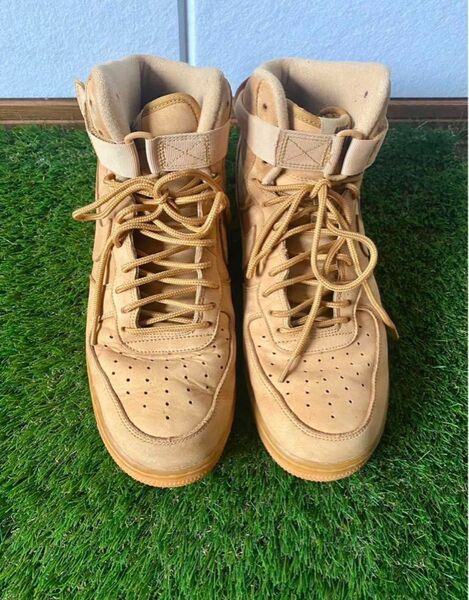 NIKE エアフォース1 AirForce1 High Flax (2017) 882096-200 28.5センチ