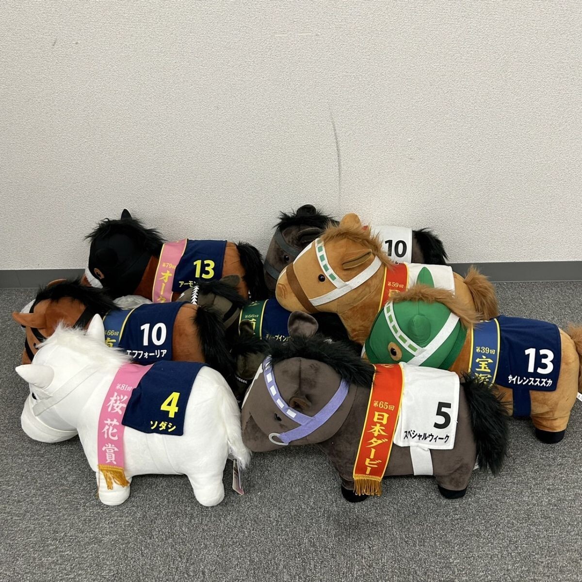 Yahoo!オークション -「ディープインパクトぬいぐるみ」(競馬 Yahoo!オークション -「ディープインパクトぬいぐるみ」(競馬