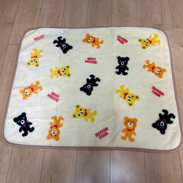 ミキハウス プッチー&ビーンズ&Bくん ブランケット 毛布 非売品 美品 入手困難 ノベルティ
