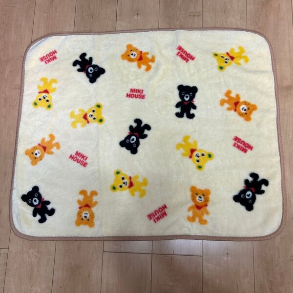 ミキハウス プッチー&ビーンズ&Bくん ブランケット 毛布 非売品 美品★入手困難 ノベルティ