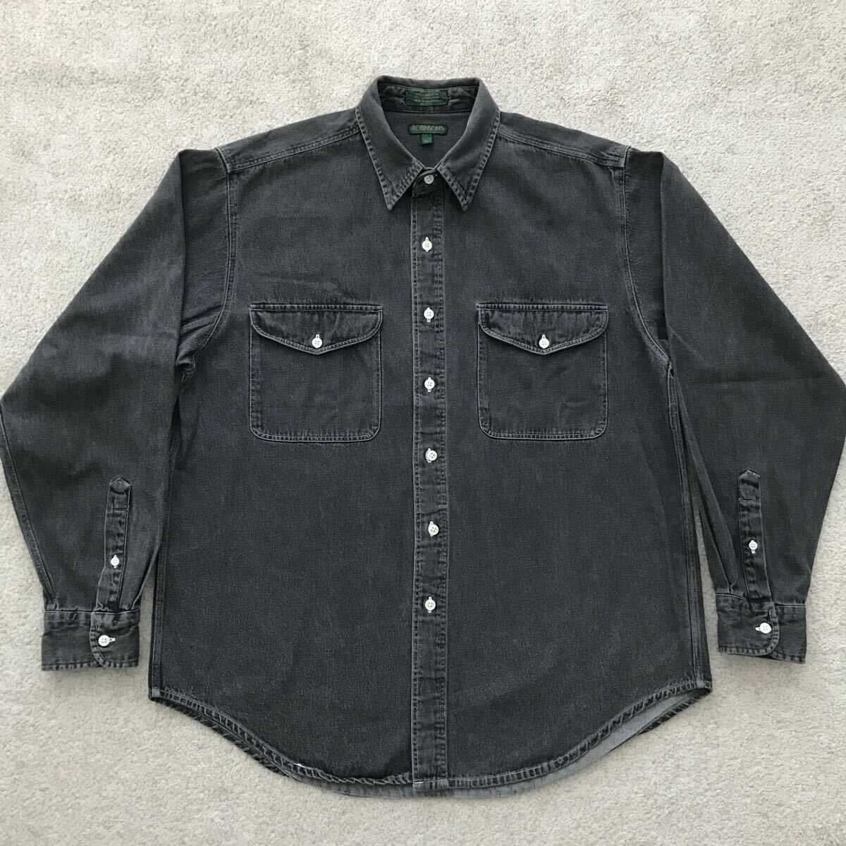 Yahoo!オークション -「rrl デニム シャツ」(長袖) (シャツ)の Yahoo!オークション -「rrl デニム シャツ」(長袖) (シャツ)の