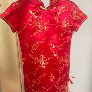 【中古★チャイナ服】120センチ レディースキッズ