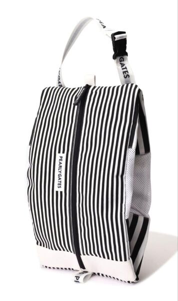 (新品)パーリーゲイツ、ロンスト柄シリーズ、シューズケース、希少モデル