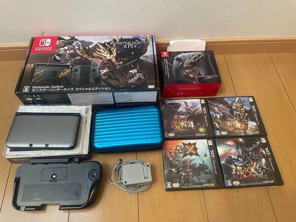 NintendoSwitch 3DSLL モンスターハンター スペシャルセット 任天堂