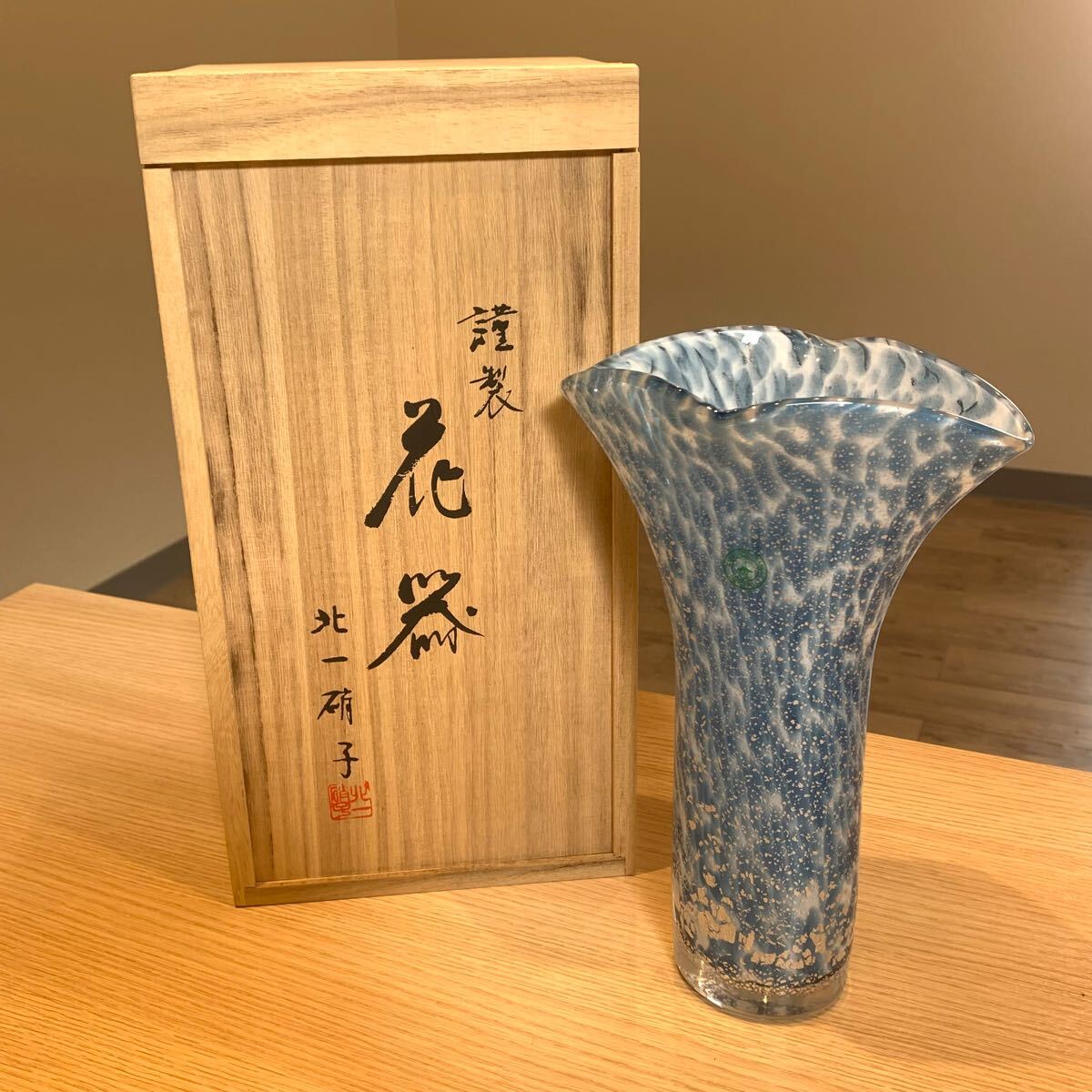 Yahoo!オークション -「北一硝子 花瓶」(アンティーク Yahoo!オークション -「北一硝子 花瓶」(アンティーク