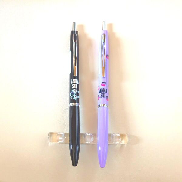Acro × ANNA SUI アクロボール 0.5 シルバーブーケ コラボ オシャレ パイロット 油性ボールペン