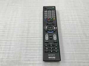 SONY ソニー テレビリモコン RMT-TX103J 中古品2791