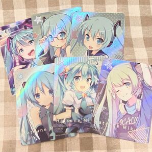 初音ミク SR トレーディングカード 6枚セット 初音未来 VOCALOID