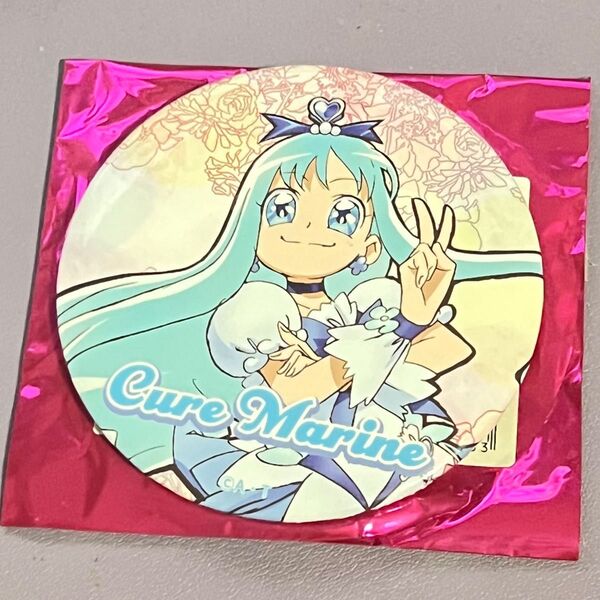 全プリキュア展 キュアマリン 缶バッジ