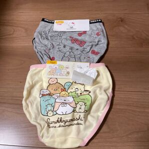 キティちゃん、すみっこぐらしショーツ4枚