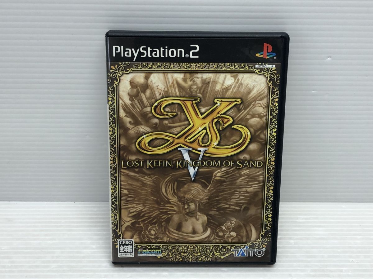 PS2】イースⅤ -ロスト ケフィン キングダム オブ サンド- (中古