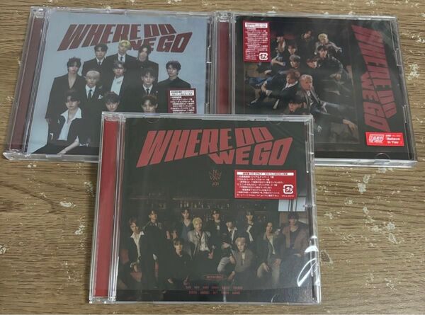 JO1 WHERE DO WE GO 3形態セット
