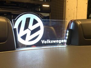 ValkyRie Style Volkswagen eos EOS exclusive use Wind deflector LED white *****.