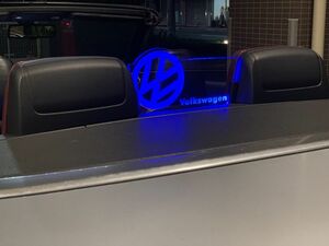 ValkyRie Style Volkswagen eos EOS специальный Wind дефлектор LED голубой..