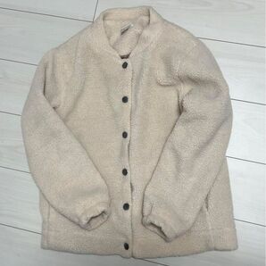 ANTIQULOTHES ノーカラーボアジャケット