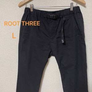 ROOT THREE/ズボン/L/黒