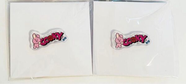 【新品未開封】BT21 チロルチョコ ピンバッジ COOKY クッキー
