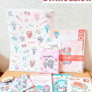 エヴァンゲリオン アスカ レイ マリ レターセット