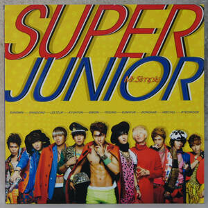 CD+DVD ● SUPER JUNIOR / Mr. Simple ●AVCK79041/B スーパージュニア ミスター・シンプル Y3