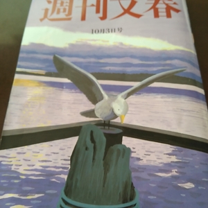 週刊文春　2019年10月3日号　木竜麻生の写真　ナオトの記事など