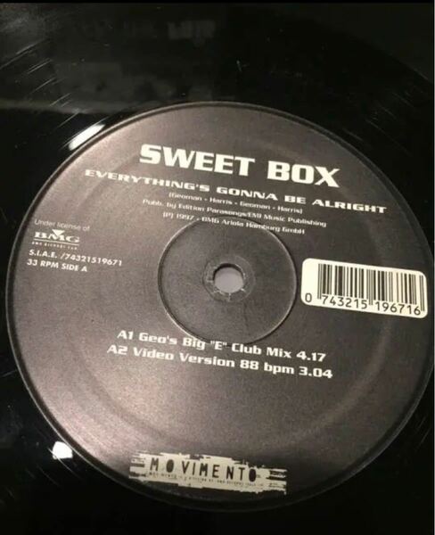 SWEETBOX / EVERYTHING'SGONNABEARIGHT