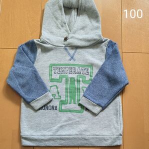 キッズ フード付きトレーナー 100