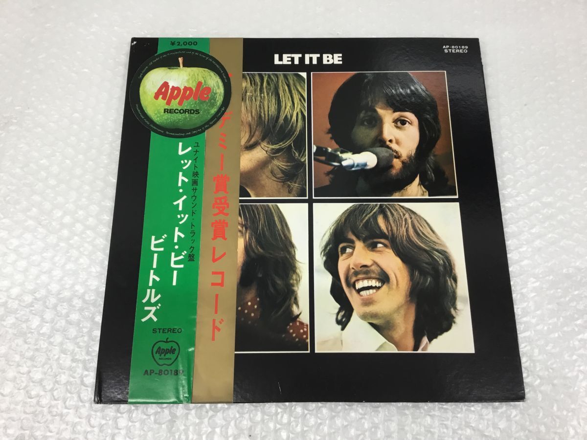 Yahoo!オークション -「ビートルズ レコード 赤盤」(LET IT BE