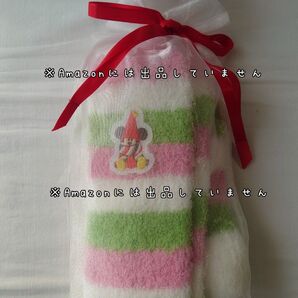 新品未開封 ディズニー リルリンリン ルームソックス 靴下 クリスマス