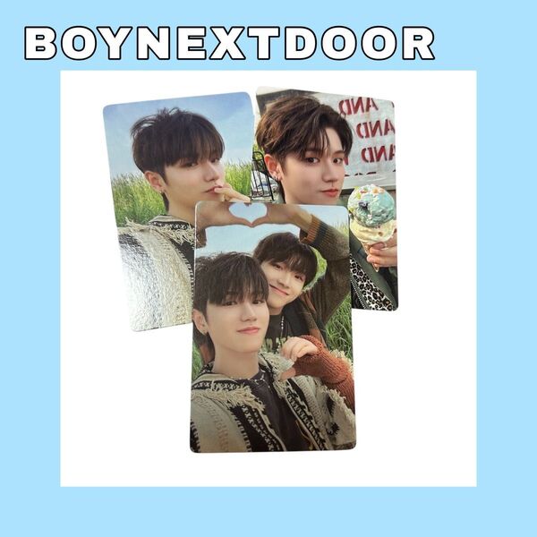 BOYNEXTDOOR トレカ セット ボネクド WHY リウ