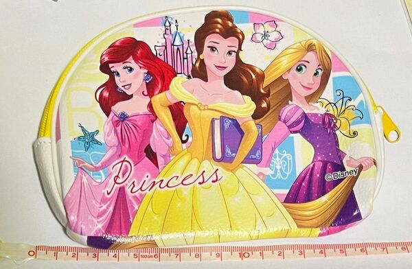 ディズニー ポーチ プリンセス ベル アリエル ラプンツェル