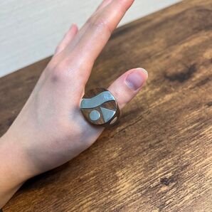 【希少★ノルウェー購入】Nordic Wood × Silver925 Ring