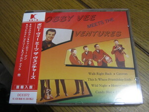 BOBBY VEE MEETS THE VENTURES / ボビー・ヴィー・ミーツ・ザ・ベンチャーズ 帯付ヨーロッパ盤CD MEL TAYLOR NOKIE EDWARDS DON WILSON 