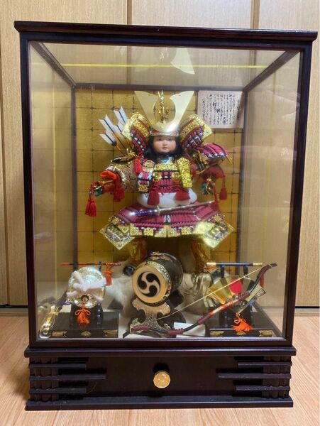 五月人形 オルゴールつき 鎧 兜 こどもの日 お祝い