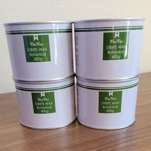 WaxWax 国産ストリップワックス 400ml 缶 4缶 ボタニカルワックス 蓋無し