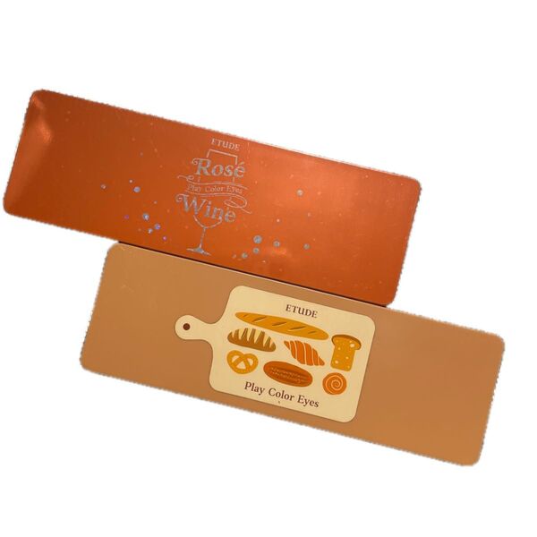 ETUDE プレイカラー アイシャドウ ベイクハウス + ロゼワイン ほぼ未使用品