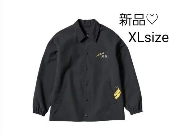 【新品】ユニクロカウズコーチジャケット XL コーチジャケット ユニセックス カウズコーチジャケット