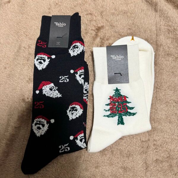 靴下屋 クリスマス柄 tabio