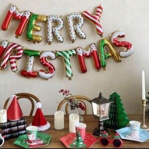 クリスマス クリスマスバルーン パーティー デコレーション キャンディレター