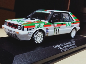 1/43 IXO イクソ ランチア デルタ LANCIA DELTA HF TOTIP WRC Gr.A サンレモラリー 1987　