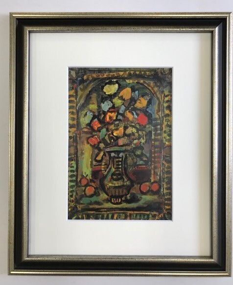 【特価】 ≪ ジョルジュ・ルオー ≫ エリオグラヴュール FLEURS DECORATIVES 1962年 GEORGES ROUAULT
