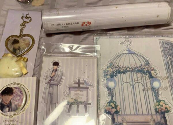 シモン アクスタ ポスター 缶バッジ 結婚式 ウェディング 恋とプロデューサー