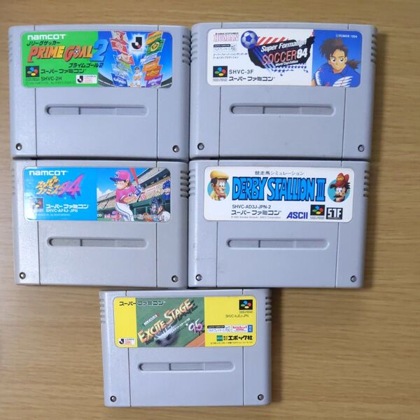 スーパーファミコンソフト 5本セット 販売